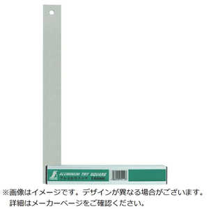 シンワ測定 シンワ アルミ台付スコヤ300mm 74112 シンワ測定 シンワ アルミ台付スコヤ300mm 74112
