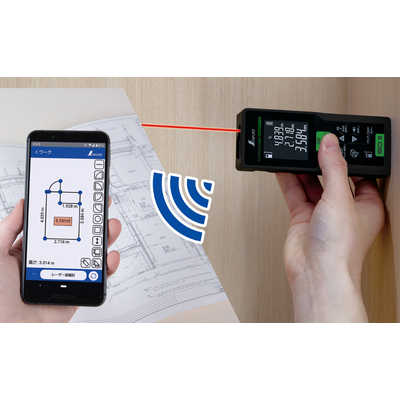 シンワ測定 レーザー距離計 グリーン データ転送機能付 78173 の通販