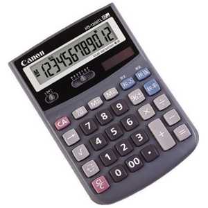 キヤノン CANON 卓上電卓 (12桁) HS1200TL通販セール状況　外国語　翻訳　通訳　通販