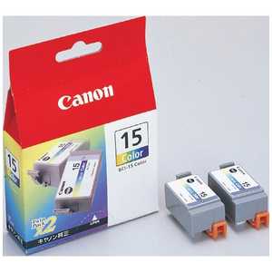 ＜コジマ＞ キヤノン CANON インクタンク BCI-15 Color カラー(2個パック) 2個入 BCI15COLOR