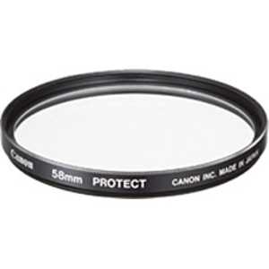 キヤノン　CANON PROTECTフィルター 58mm プロテクトフィルタｰ58MM