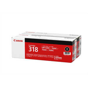 キヤノン CANON 「純正」トナーカートリッジ318VP(ブラック) CRG-318BLKVP キヤノン CANON 「純正」トナーカートリッジ318VP(ブラック) CRG-318BLKVP