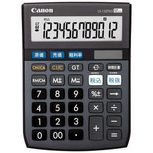 キヤノン CANON 実務電卓(12桁) LS-122TSG キヤノン CANON 実務電卓(12桁) LS-122TSG