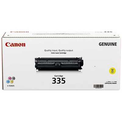 キヤノン CANON 純正トナー トナーカートリッジ335Y イエロー CRG 