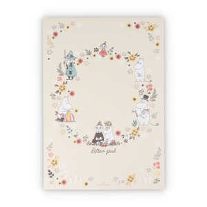 ニホンホールマーク 便箋 ムーミンフラワーフレーム2 EEP819002