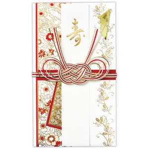 ニホンホールマーク 祝儀袋 寿モダンキモノ 白 EMA-839-802