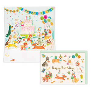 �j�z���z�[���}�[�N �a�����J�[�h �o�[�X�f�[�h�b�O EAR-840-051