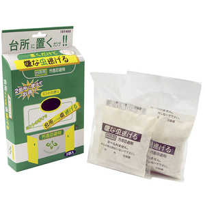 トーヤク 置くだけで嫌な虫逃げる 台所用 2袋入 50g×2 