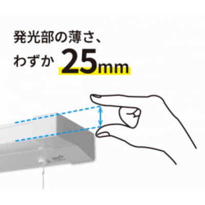 瀧住 LED棚下灯 キッチン照明 ［昼光色 /LED］ TW20066D の通販