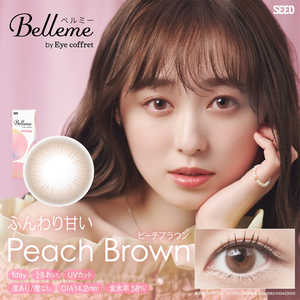 SEED (度あり/-8.50) ベルミー ピーチブラウン(BC8.7 /PWR-8.50 /DIA14.2)(10枚入) カラコン SEED (度あり/-8.50) ベルミー ピーチブラウン(BC8.7 /PWR-8.50 /DIA14.2)(10枚入) カラコン