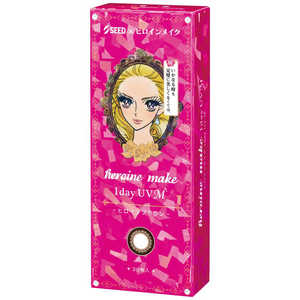 SEED (度あり/-4.50) ヒロインメイク ワンデー UV M (BC8.7) 30枚入 