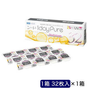 SEED ワンデーピュアマルチステージ(BC8.8 /PWR-8.50 /ADD+1.50 /DIA14.2) 
