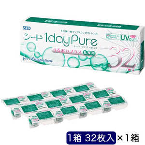 SEED (度あり/-3.50) ワンデーピュアうるおいプラス乱視用 (BC8.8/CYL-1.25/AX90) 