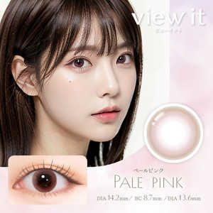 GRANDPRIX (度なし/±0.00) ビューイット カラーワンデー ペールピンク(BC8.7 /PWR±0.00 /DIA14.2)(10枚入) カラコン GRANDPRIX (度なし/±0.00) ビューイット カラーワンデー ペールピンク(BC8.7 /PWR±0.00 /DIA14.2)(10枚入) カラコン