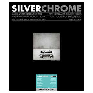 中外写真薬品 SILVERCHROME FLEXGRADE RC Matt シルバークローム フレックスグレード 5x7インチ 25枚入［2L(キャビネ) /25枚 /無光沢］ 433511