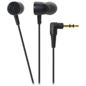 オーディオテクニカ イヤホン カナル型 ブラック [φ3.5mm ミニプラグ] ATH-CKL220 BK