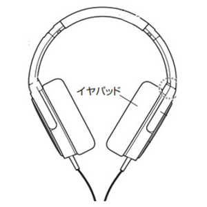 オーディオテクニカ イヤパット HP-WS550BK オーディオテクニカ イヤパット HP-WS550BK