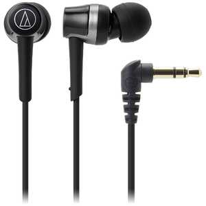 ǥƥ˥ ͭۥ ʥ뷿Φ3.5mm ߥ˥ץ饰 BK ֥å ATH-CKR30 BK