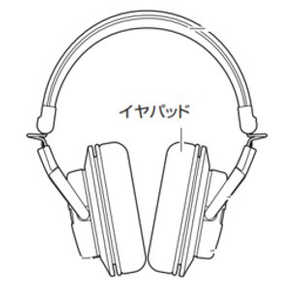 オーディオテクニカ イヤパット HP-PRO5XBK オーディオテクニカ イヤパット HP-PRO5XBK