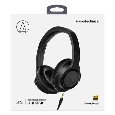 オーディオテクニカ ヘッドホン ATH-SR50 の通販 - カテゴリ