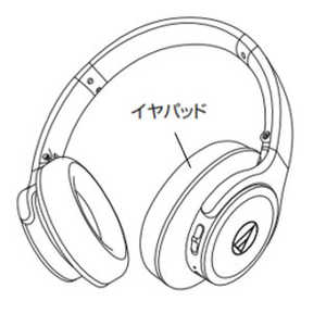 オーディオテクニカ イヤパット HP-SR30BTBK オーディオテクニカ イヤパット HP-SR30BTBK