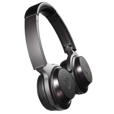 オーディオテクニカ ワイヤレスヘッドホン ブラック ATH-WS330BT BK の