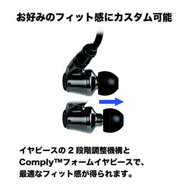 オーディオテクニカ 有線イヤホン カナル型 ［φ3.5mm ミニプラグ］ ATH