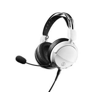 オーディオテクニカ ゲーミングヘッドセット φ3.5mmミニプラグ/ヘッドバンドタイプ ATH-GL3 WH オーディオテクニカ ゲーミングヘッドセット φ3.5mmミニプラグ/ヘッドバンドタイプ ATH-GL3 WH