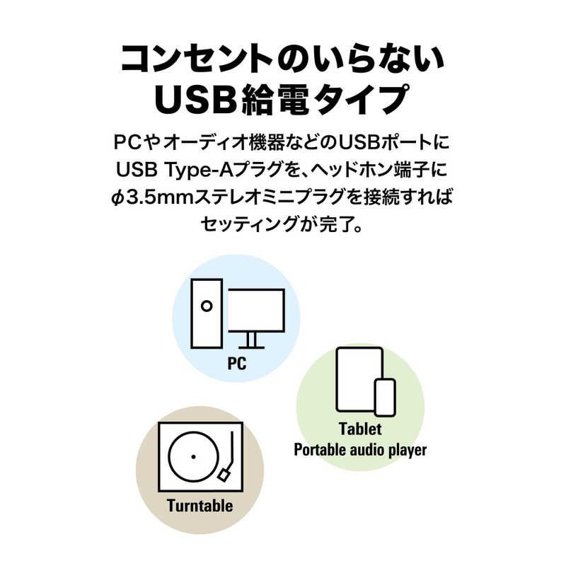 オーディオテクニカ オーディオテクニカ PCスピーカー [USB電源] AT-SP95 AT-SP95