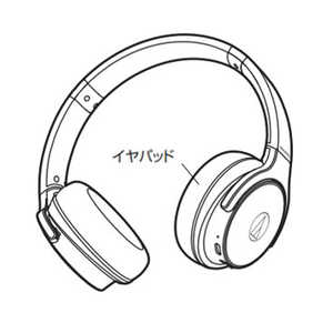 オーディオテクニカ イヤパット1ペア ベージュ HP-S220BT BG オーディオテクニカ イヤパット1ペア ベージュ HP-S220BT BG