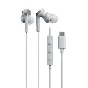 オーディオテクニカ USBタイプCイヤホン ホワイト [USB] ATH-CKS330C WH