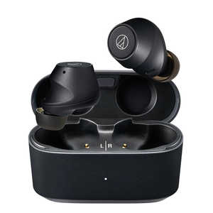 オーディオテクニカ フルワイヤレスイヤホン マットブラック [ノイズキャンセリング対応 /Bluetooth対応] ATH-CKS30TW+BK
