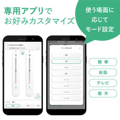 オーディオテクニカミミオ ヒアリングアシストイヤホン MIMIO ASSIST