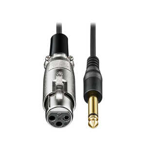 オーディオテクニカ 5m XLR-F-φ6.3mmモノラル標準 ケーブル AT-MI09/5.0