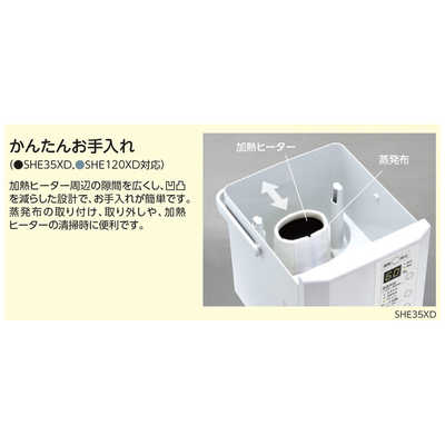 三菱重工 MITSUBISHI HEAVY INDUSTRIES 加湿器 roomist [スチーム式