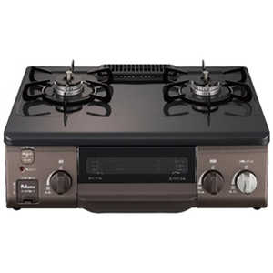 パロマ ガスコンロ [2口/右強火] [約56cm(コンパクトタイプ) /都市ガス12・13A /右強火] IC-S37BM-R