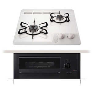 パロマ ビルトインガスコンロ 横幅45cm [プロパンガス /左強火] (宅配商品) PD-N202HG