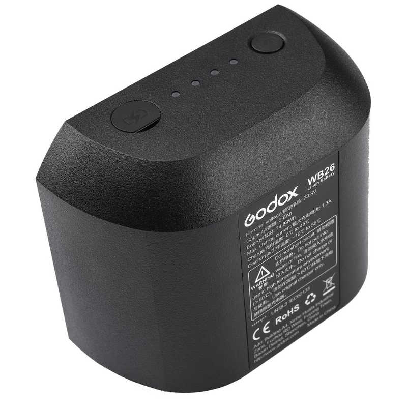 GODOX 【SALE／83%OFF】 SALE 80%OFF GX AD600Pro用バッテリー WB26