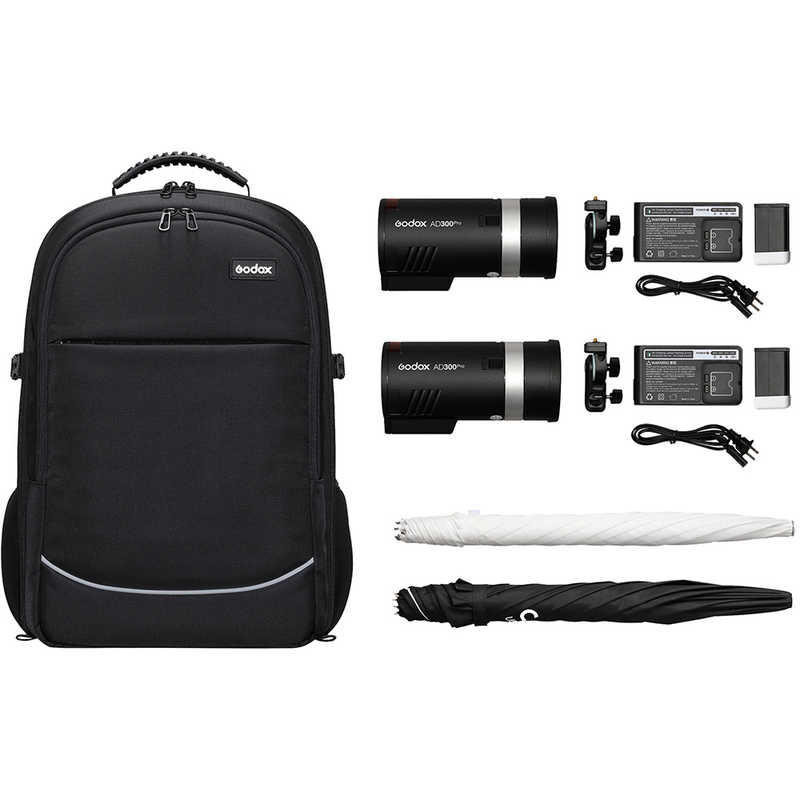 GODOX GODOX 2灯キット Dual Backpack Kit GX･AD300Pro2ﾄｳｷｯﾄ GX･AD300Pro2ﾄｳｷｯﾄ