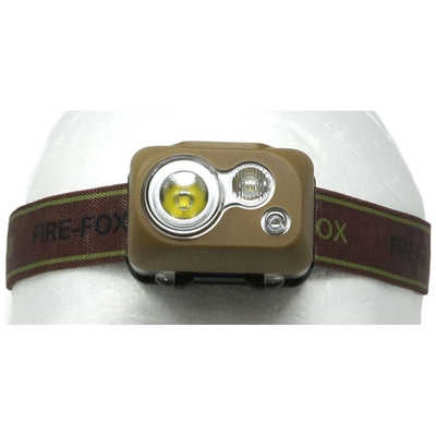 リッチボンド FIRE-FOX 滑らないヘッドバンド付 完全防水 LED