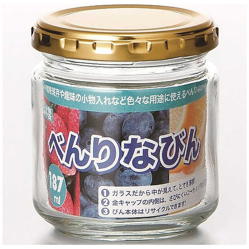 東洋佐々木ガラス べんりなびん 187cc オーバーのアイテム取扱 Hw515