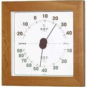 エンペックス 温湿度計｢ウエストン｣ TM‐763 (ナチュラルト)