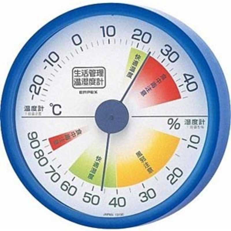 エンペックス エンペックス 生活管理温湿度計 TM‐2416(クリアブルｰ) TM‐2416(クリアブルｰ)