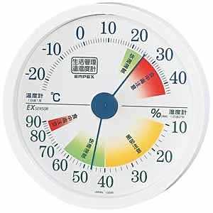 エンペックス 生活管理温湿度計 TM‐2441(ホワイト)