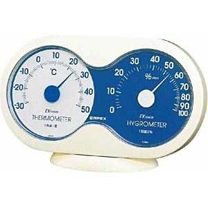エンペックス 温湿度計｢アキュート｣ TM‐2786(オフホワイト)
