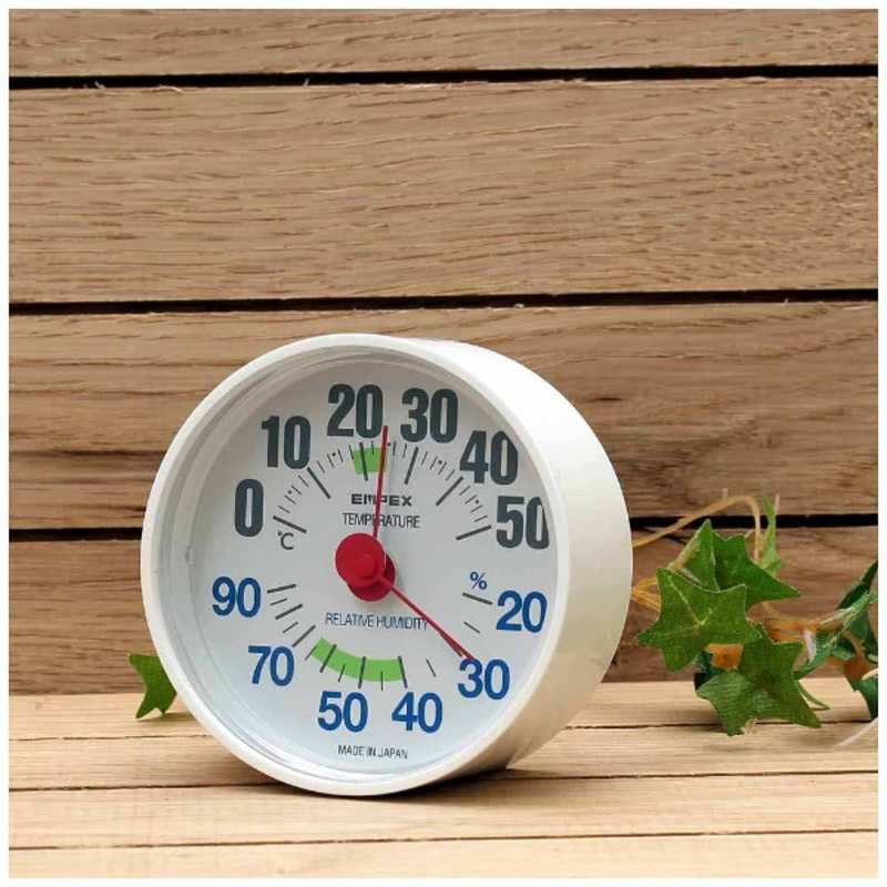 エンペックス エンペックス 温・湿度計 BC3651 (ホワイト) BC3651 (ホワイト)