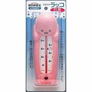 エンペックス 温湿度計 ぷかぷかラッコ ピンク [アナログ] TG5203