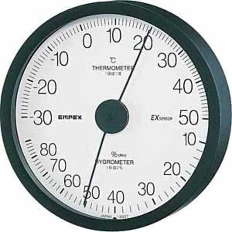 エンペックス エンペックス 温湿度計｢エクストラ｣ TM‐6202 (ブラック) TM‐6202 (ブラック)