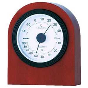 エンペックス 温湿度計 ｢｢ベルモント｣ TM‐6869 (クリアボックス)