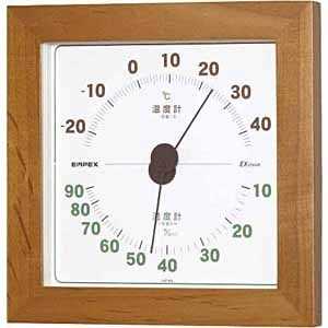 エンペックス 温湿度計｢ウエストン｣ TM‐7639 (ナチュラル)